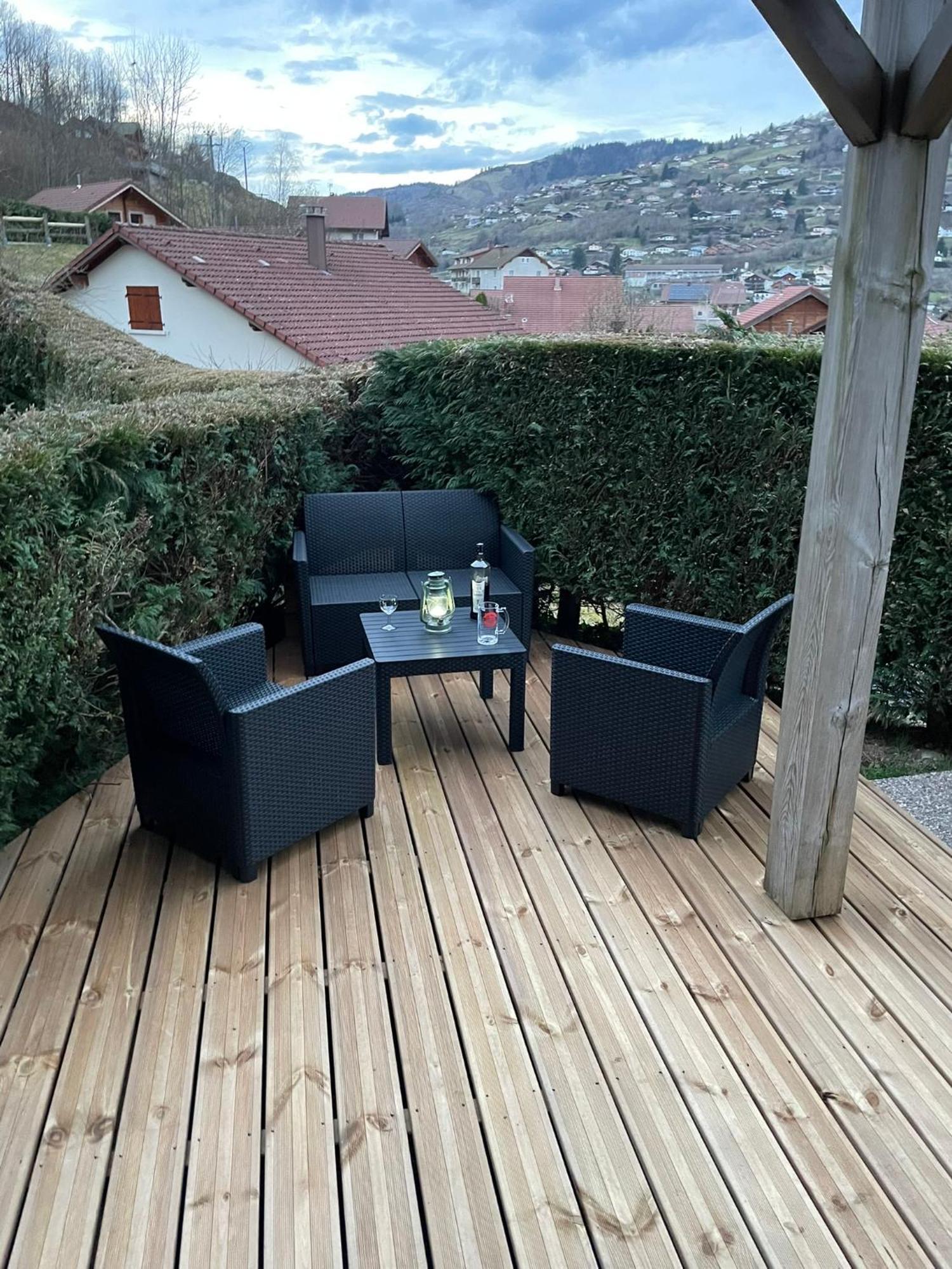 Cocon Des Chaumes La Bresse Exterior foto